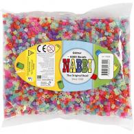 Nabbi Strijkkralen 6000 stuks Glitterkleuren - #595486