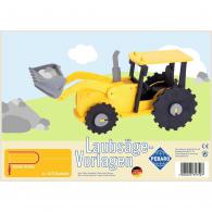 Pebaro Figuurzaag plaat Bulldozer A4 - #594646