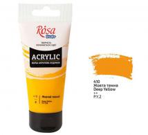 Rosa Studio Acrylverf 75 ml 410 Deep Yellow - #597095