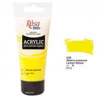 Rosa Studio Acrylverf 75 ml 430 Lemon Yellow - #597831
