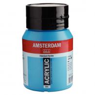Royal Talens Amsterdam Acrylverf 564 Briljantblauw 500 ml - #598019