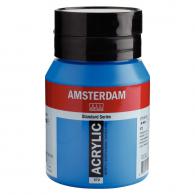 Royal Talens Amsterdam Acrylverf 572 Primair Cyaan 500 ml - #597141