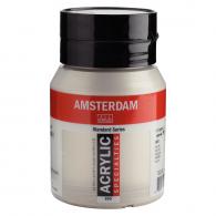 Royal Talens Amsterdam Acrylverf 800 Zilver 500 ml - #597368