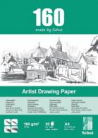 Schut Tekenpapier A2 160gr 25 vel - #593931