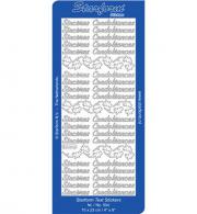 Starform Outline Sticker, Zilver, 504 - #551166