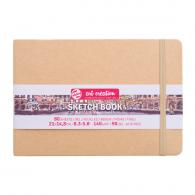 Talens Art Creation - TAC Schetsboek 21x15 cm 140gr 80 vel Kraft - #596945