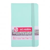 Talens Art Creation - TAC Schetsboek 9x14 cm 140 gr 80 vel Mintgroen - #597665