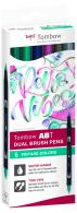 Tombow ABT Dual Brush Pen Set 6 stuks Vintage Colours - #593149
