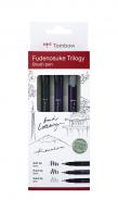 Tombow Fudenosuke Set Trilogy 3 stuks - #593171
