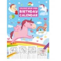 Wins Holland - Wins Kleur je eigen verjaardagskalender thema Unicorn - #598759