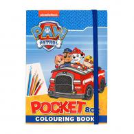 Wins Holland - Wins Kleurboek Paw Patrol Pocket Blauw - #599264
