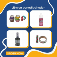 Lijm en benodigdheden